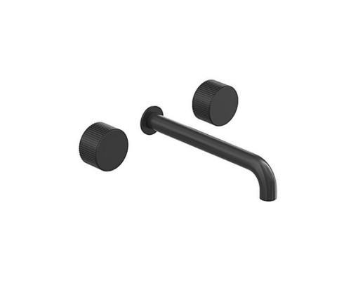 Stella Sirius Смеситель для раковины, встраиваемый, излив: 21см, цвет: черный матовый. SR01000PV17