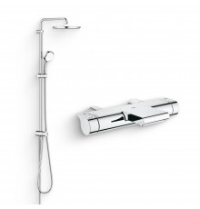 Душевой комплект Термостат Grohe Grohtherm 2000 New 34174001 для ванны с душем + Стойка Tempesta Cosmopolitan System 250 26675000
