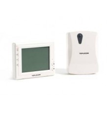 Термостаты комнатные Термостат комнатный беспроводной программ. Teplocom TS-Prog-2AA/3A-RF, (код 915) TC TSP915