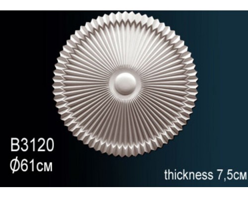 Розетка потолочная B3120