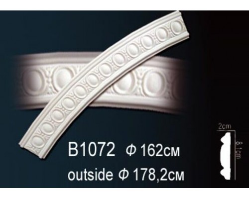 Круговой молдинг B1072