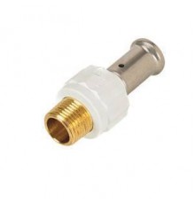 Фитинги под пресс-инструмент Муфта НР, ПВДФ пресс (белая), 26x1 HE 17PKW-2606