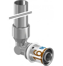 Фитинги под пресс-инструмент S-PRESS PLUS УГОЛЬНИК 16-15CU L=150MM '20У UP 1070650
