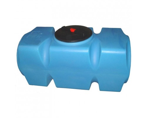 Бак для воды Танк 800 л горизонтальный с фланцем и крышкой с клапанами, со сливом Т800ГФК2З (Т800ГФК2З)