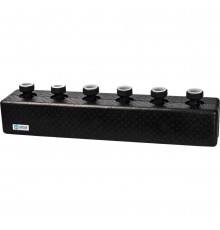 Стальной распределительный коллектор STOUT SDG-0016 3 отопительных контура, в теплоизоляции DN 25 (SDG-0016-004003)