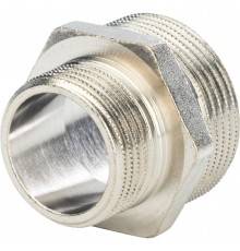 Ниппель НН STOUT переходной никелированный 1 1/4X1 (SFT-0004-001141)