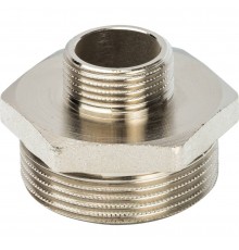 Ниппель НН STOUT переходной никелированный 1 1/2X3/4 (SFT-0004-011234)