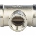 Тройник STOUT ВВ переходной никелированный 3/4X1/2X3/4 (SFT-0022-341234)
