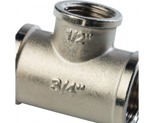 Тройник STOUT ВВ переходной никелированный 3/4X1/2X3/4 (SFT-0022-341234) Тройник STOUT ВВ переходной никелированный 3/4X1/2X3/4 (SFT-0022-341234)