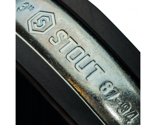 Комплект STOUT хомут+шпилька шуруп +дюбель пластиковый 3 (87-94) (SAC-0020-100003)