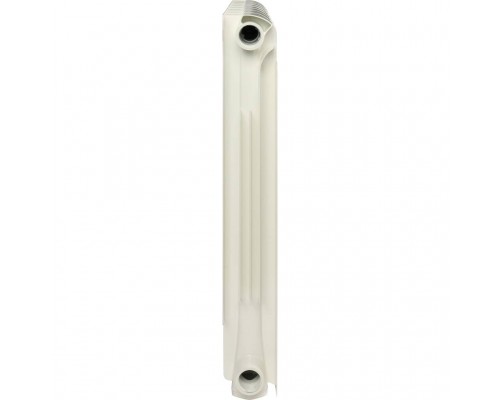 Радиатор алюминиевый STOUT Bravo 500 8 секций боковое подключение RAL9010 SRA-0110-050008 (SRA-0110-050008)