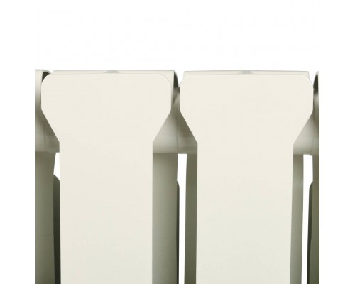 Радиатор алюминиевый STOUT Bravo 500 8 секций боковое подключение RAL9010 SRA-0110-050008 (SRA-0110-050008)