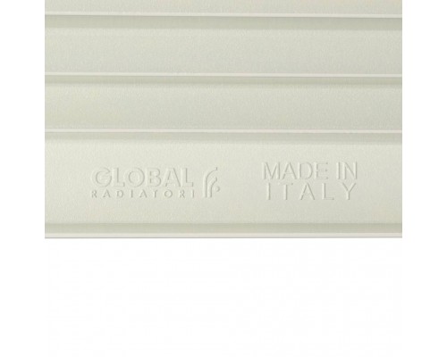 Радиатор алюминиевый STOUT Bravo 500 8 секций боковое подключение RAL9010 SRA-0110-050008 (SRA-0110-050008)