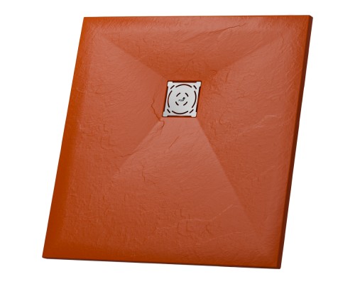 Душевой поддон квадратный RGW ST-Tr Терракот 900x900