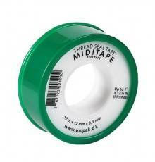 Фум-лента UNIPAK MIDITAPE (12 м х 12 мм х 0,1 мм) (1000307)