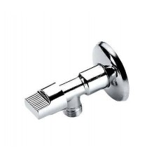 Кран шаровой TIEMME 1/2''х3/8'' угловой хром (2950037(3904C000304))