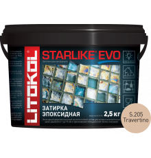 Затирка для плитки Litokol Starlike Evo S.205 travertino