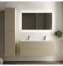 Мебель для ванной комнаты Sancos Snob R 120 см, beige soft, раковина CN7016