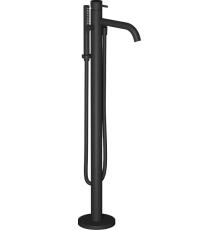Напольный смеситель для ванны с душем IB Rubinetterie Milanotorino EMT399NP matt black