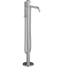 Напольный смеситель для ванны с душем IB Rubinetterie Milanotorino EMT399CC chrome