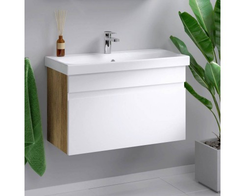 Тумба под раковину Aqwella Smart 80 дуб балтийский
