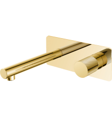 Смеситель для раковины Boheme Stick 125-GG.2 С ВНУТРЕННЕЙ ЧАСТЬЮ, gold, touch gold