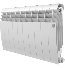 Радиатор биметаллический Royal Thermo BiLiner 10 секций, bianco traffico