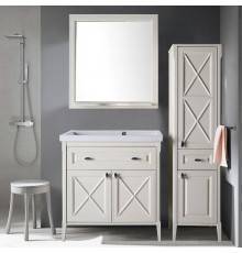 Мебель для ванной комнаты ASB-Woodline Монте 80 бежевая