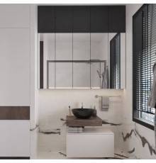 Мебель для ванной комнаты VitrA Ольборг 80: столешница 60, без отверстий, дуб карпентер +  тумба 80