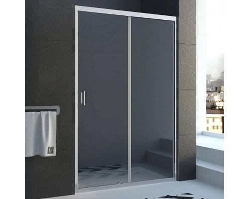 Душевая дверь в нишу Veconi Vianno VN-46 120 см,  профиль хром