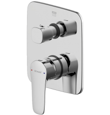Смеситель для ванны с душем Bravat Source PB8173218CP-3-ENG хром