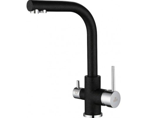 Смеситель для кухни Paulmark Essen Es213011-308 черный
