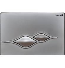 Кнопка смыва Creavit Ufo GP1002.00 серый матовый