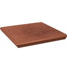 Ступени Ceramika Paradyz Taurus Brown матовые, морозостойкие наружные с капиносом