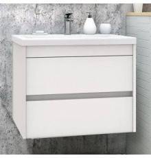 Тумба под раковину Art Max Family 75, подвесная, Bianco Lucido
