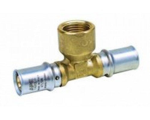 Фитинги под пресс-инструмент Пресс тройник ВР 20х3/4х20 AP132 20x34x20 Фитинги под пресс-инструмент Пресс тройник ВР 20х3/4х20 AP132 20x34x20