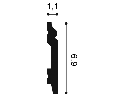 Плинтусы,Select SX165 CONTOUR
