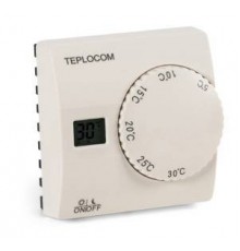 Термостаты комнатные Термостат комнатный проводной Teplocom TS-2AA/8A, (код 911) TC TS911