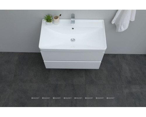 Раковина Aquanet Ирис 80 белая