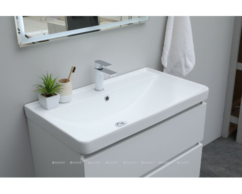 Раковина Aquanet Ирис 80 белая