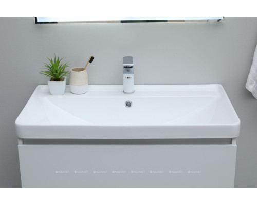 Раковина Aquanet Ирис 80 белая