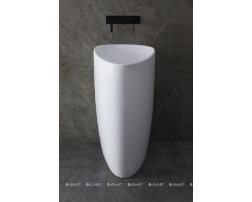 Раковина напольная Allen Brau Infinity 4.21016.20 белый глянец