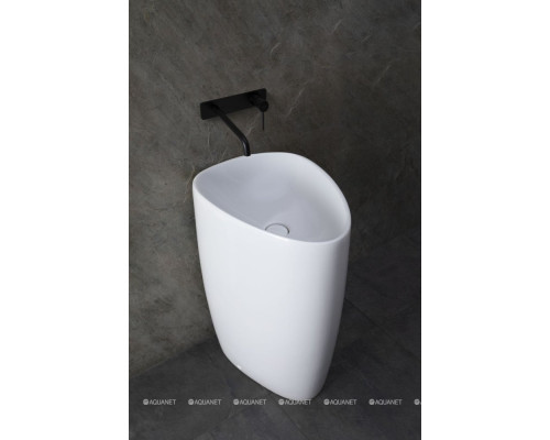 Раковина напольная Allen Brau Infinity 4.21016.20 белый глянец