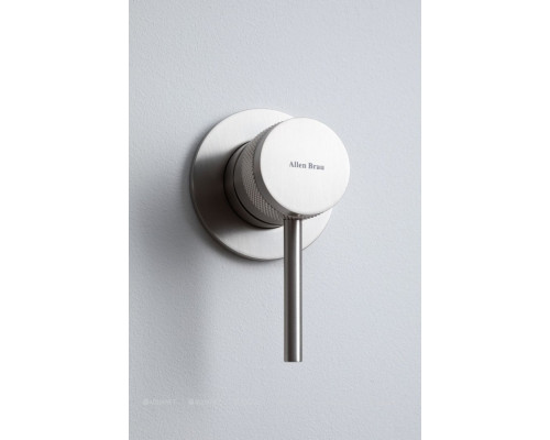 Смеситель для раковины Allen Brau Priority 5.31030-BN (с внутренней частью) никель браш