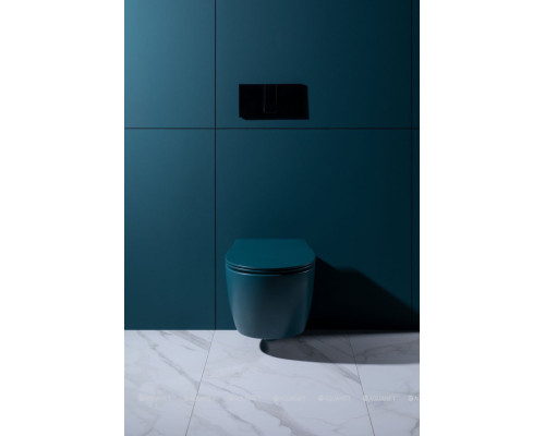 Унитаз подвесной Allen Brau Fantasy 4.11004.PT петроль