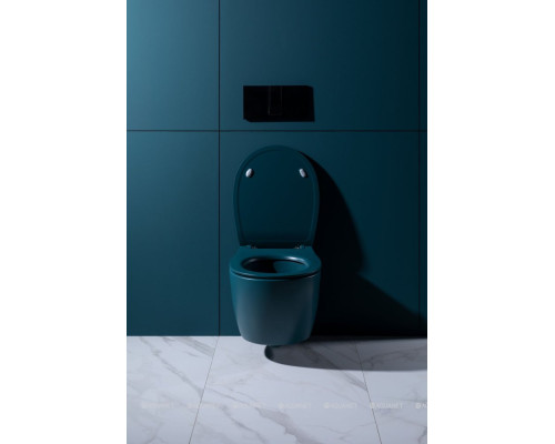 Унитаз подвесной Allen Brau Fantasy 4.11004.PT петроль