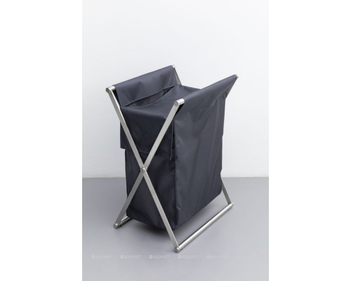 Корзина для белья Allen Brau Priority сталь/серый