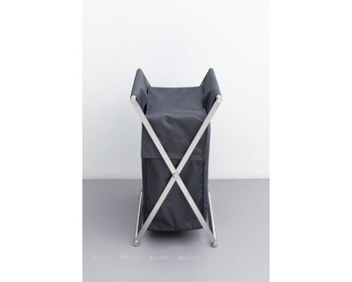 Корзина для белья Allen Brau Priority сталь/серый