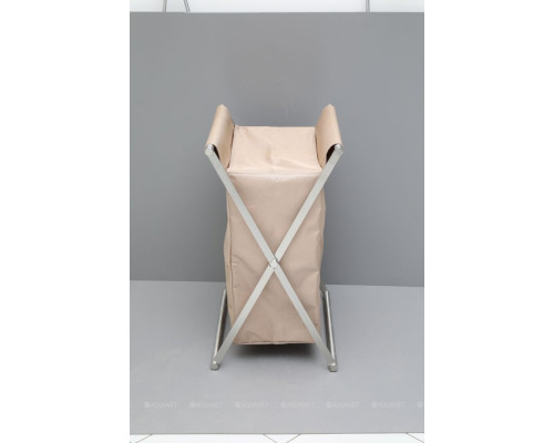 Корзина для белья Allen Brau Priority сталь/бежевый