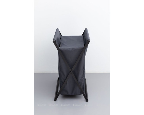 Корзина для белья Allen Brau Priority черный/серый